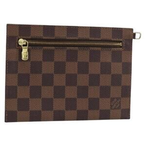 LOUIS VUITTON Damier Ebene Clifton Pouch N51149 LV Auth 161460